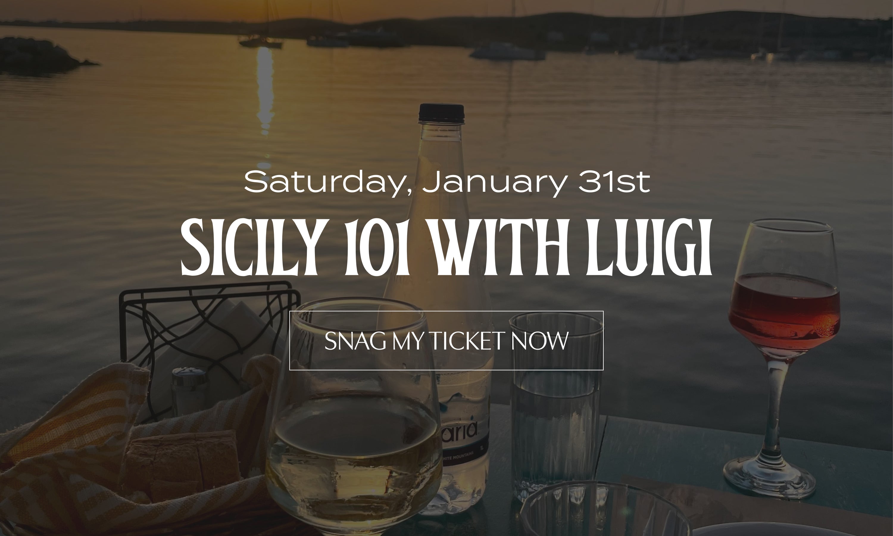 Decorative corn with text promoting 'Turkey Approved Wines' tasting event.