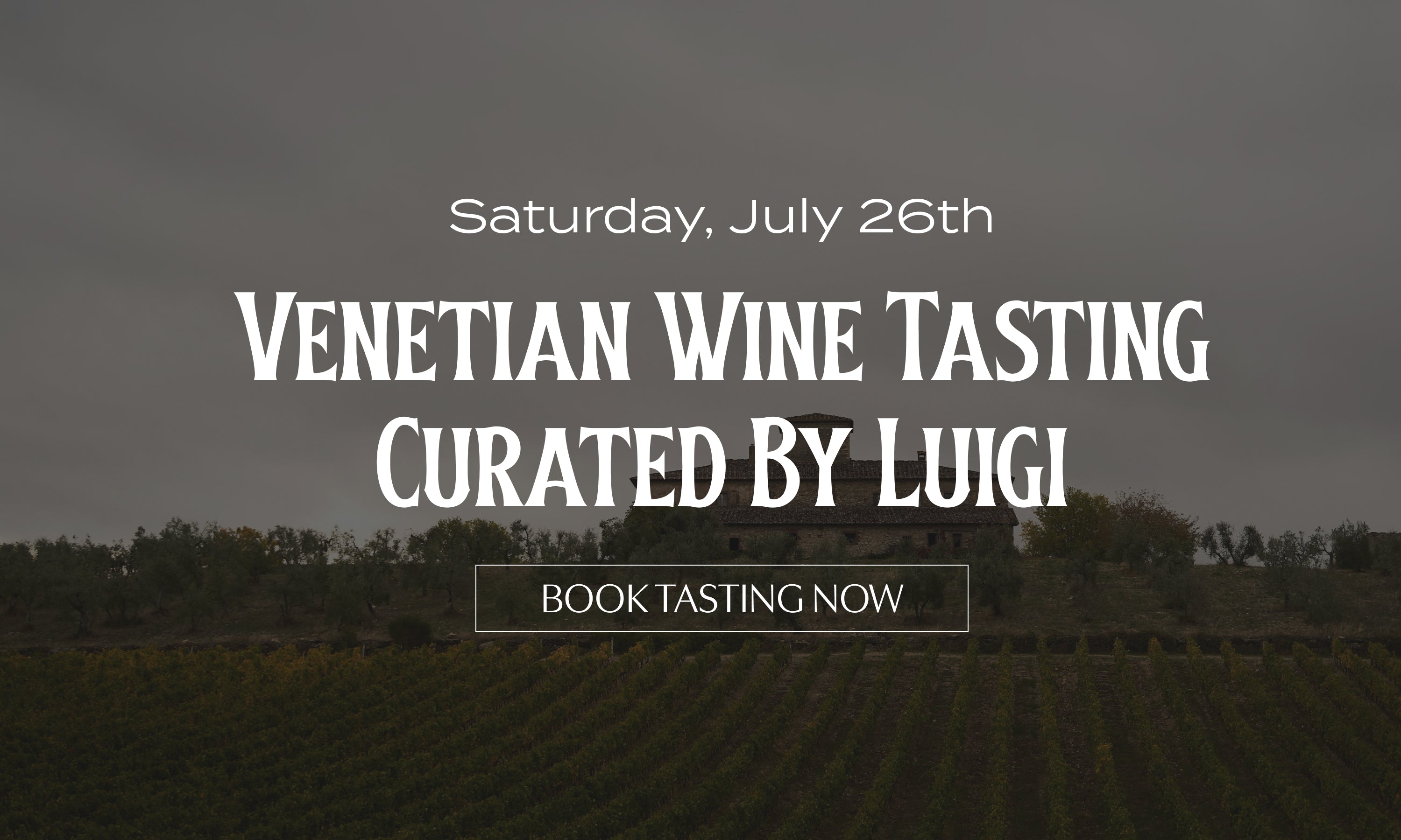 Decorative corn with text promoting 'Turkey Approved Wines' tasting event.