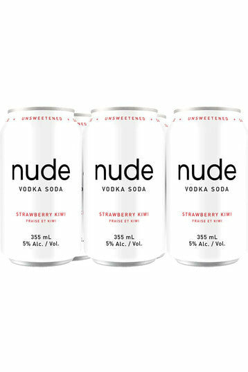 Nude Vodka Soda Strawberry Kiwi 6 AR