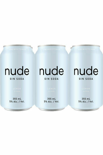 Nude Gin Soda Lemon 6 AR