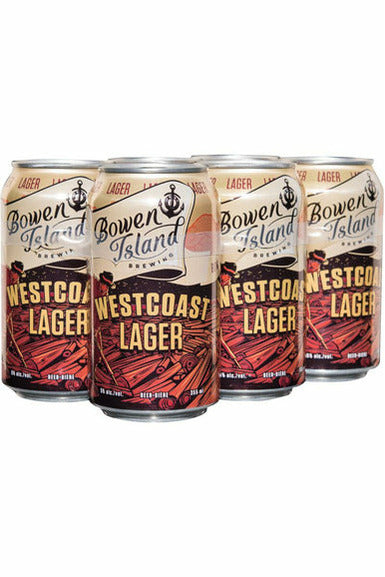 Bowen Island West Coast Lager 6 AR