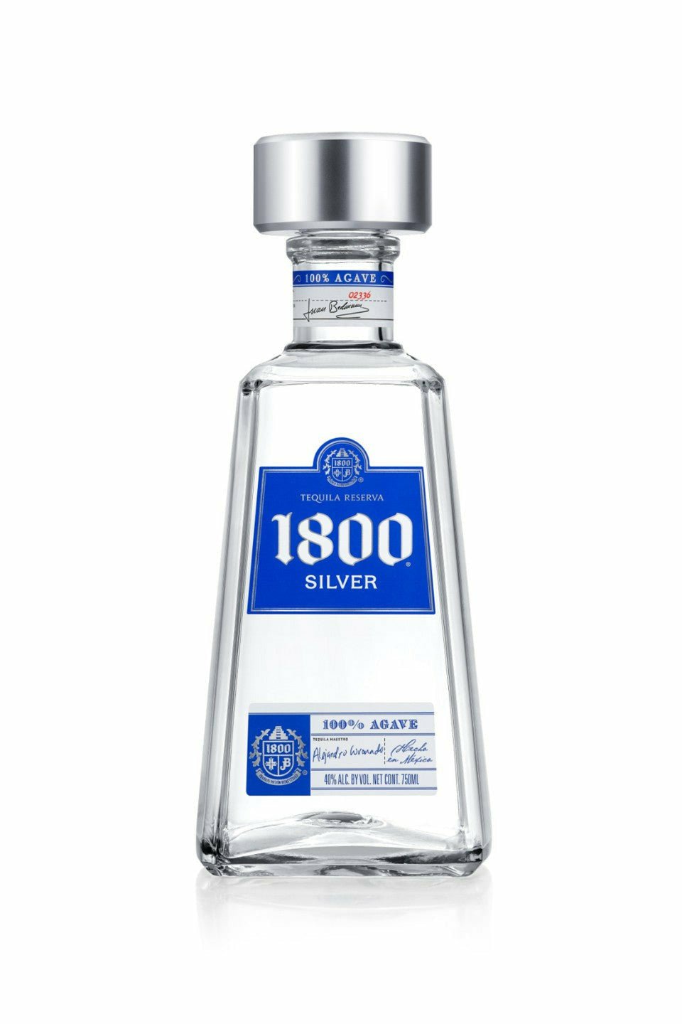 1800 Silver Tequila 375ml - francosliquorstore