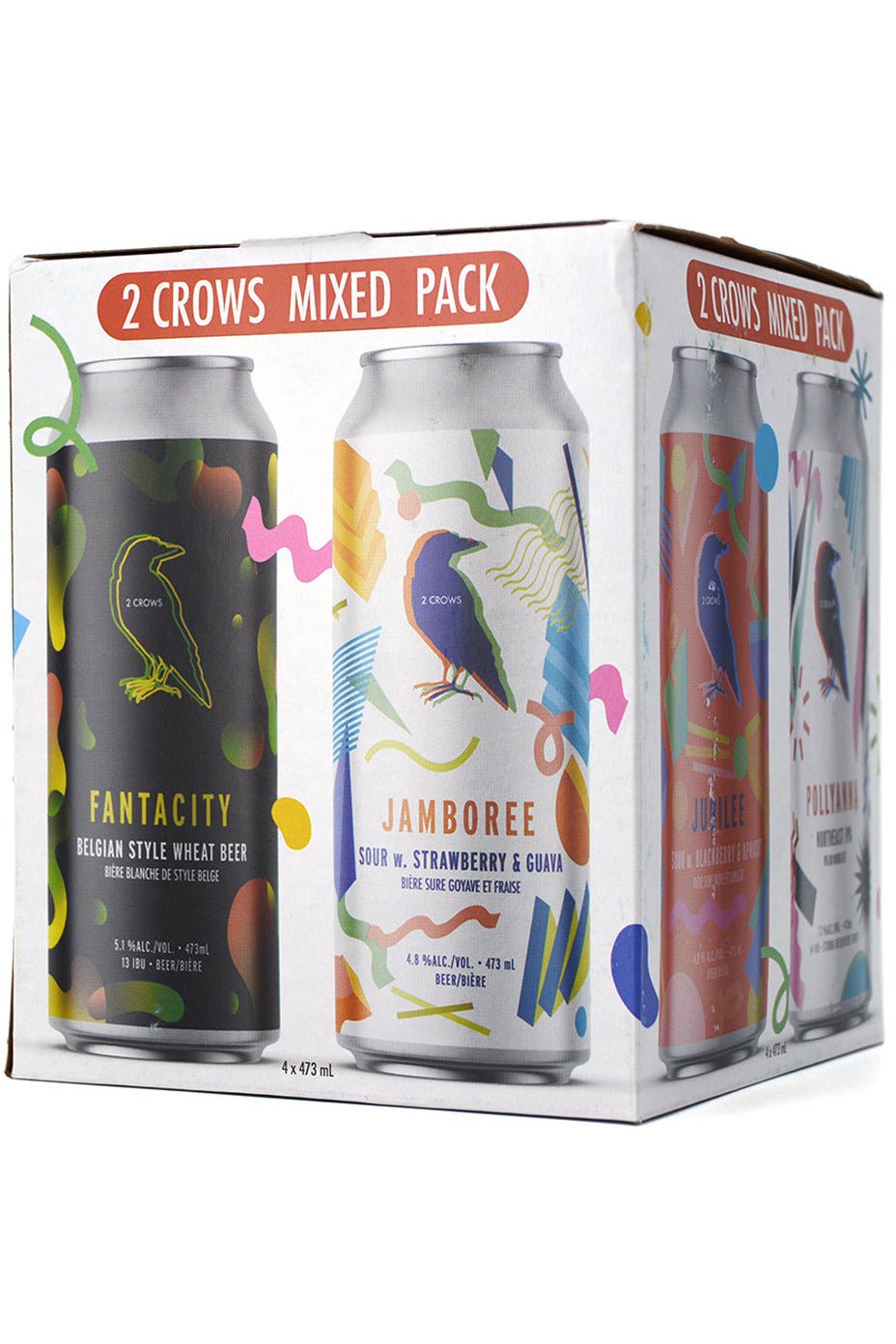 2 Crows Mixed Pack 4 AR - francosliquorstore