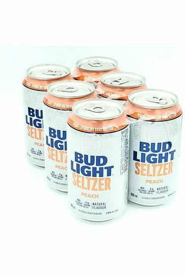 BUD LIGHT SELTZER - PEACH 6 AR