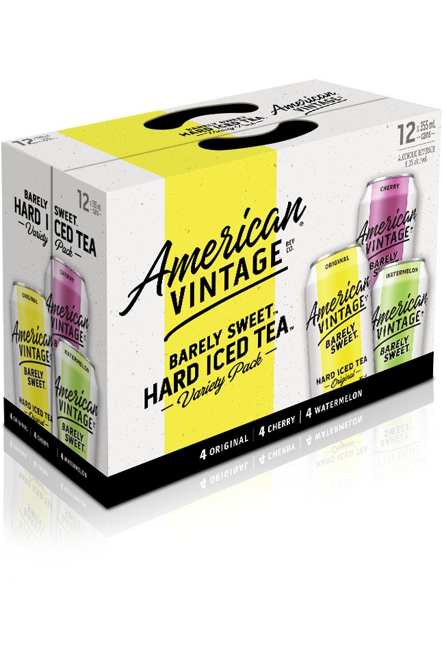 American Vintage Barely Sweet Variety Pack 12 AR - francosliquorstore