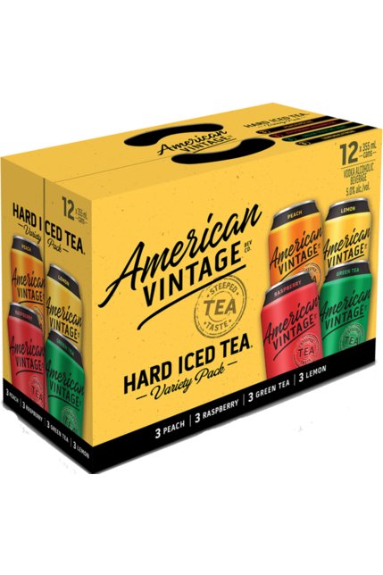 American Vintage Hard Tea Mixer Pack 12 AR - francosliquorstore
