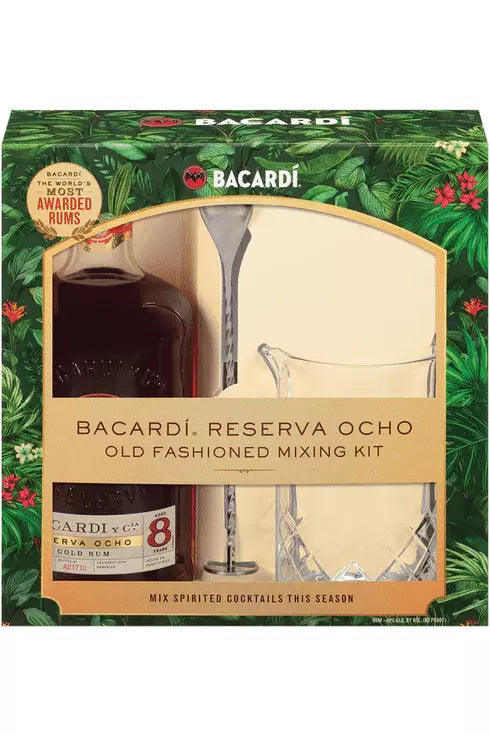 Bacardi Ocho Gift Set