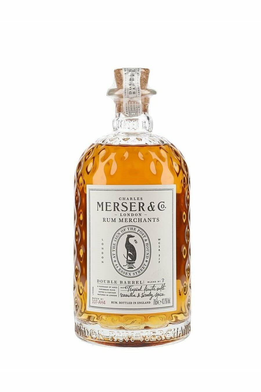 Charles Merser Double Barrel Rum - francosliquorstore