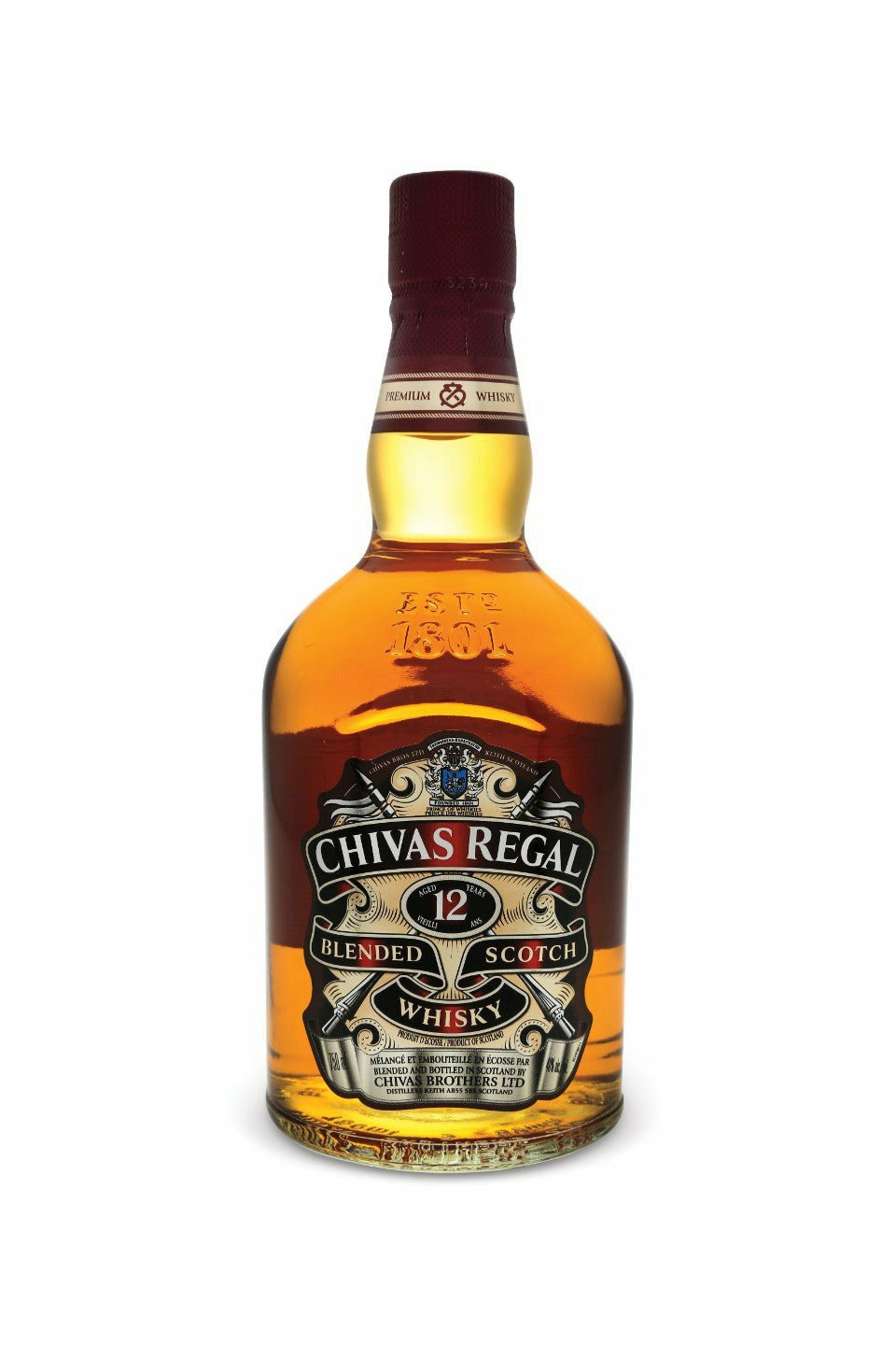 Chivas Regal 12 Year Old Scotch Whisky - francosliquorstore