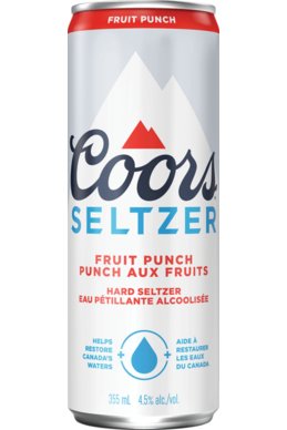 Coors Seltzer Fruit Punch SNG - francosliquorstore