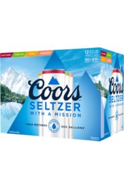 Coors Seltzer Mixer 12 AR - francosliquorstore