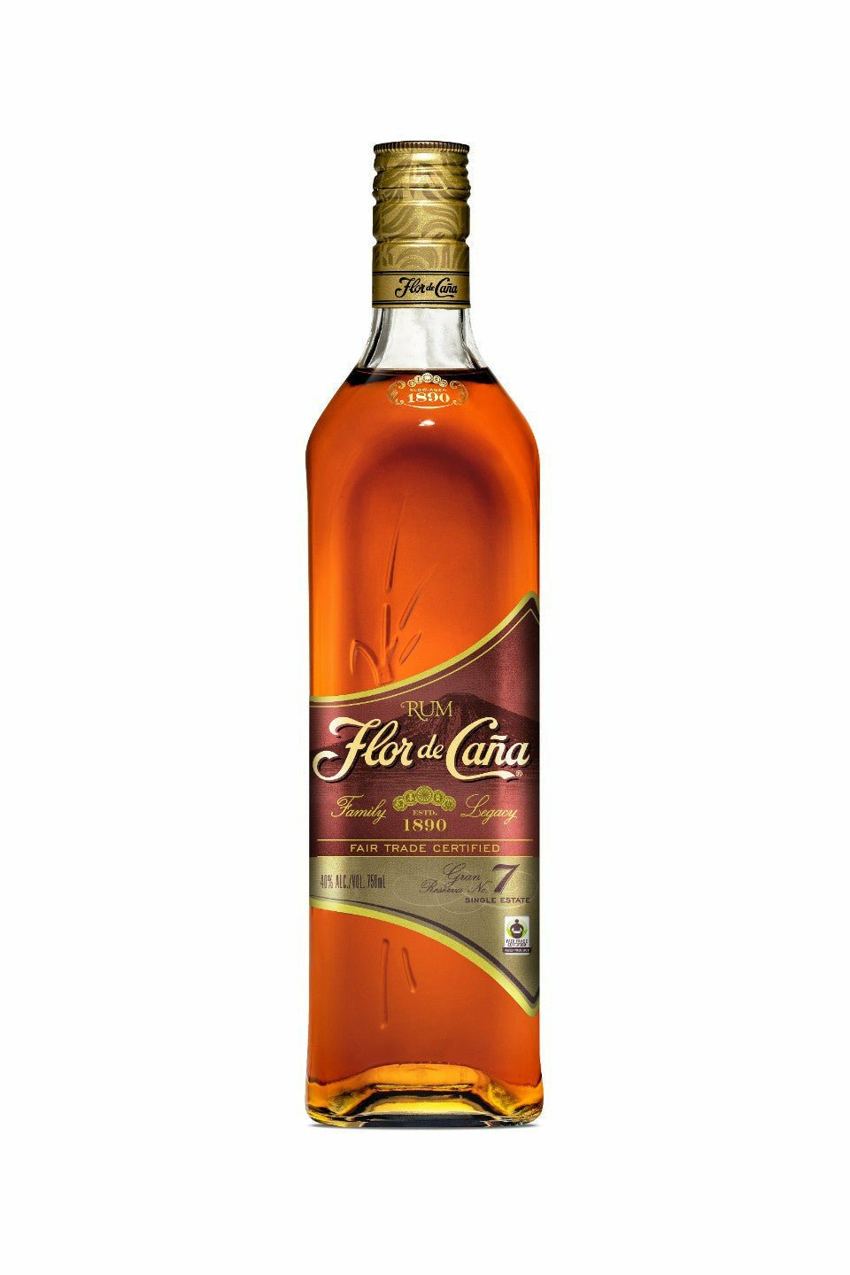 Flor de Caña 7 Year Rum Gran Reserva - francosliquorstore