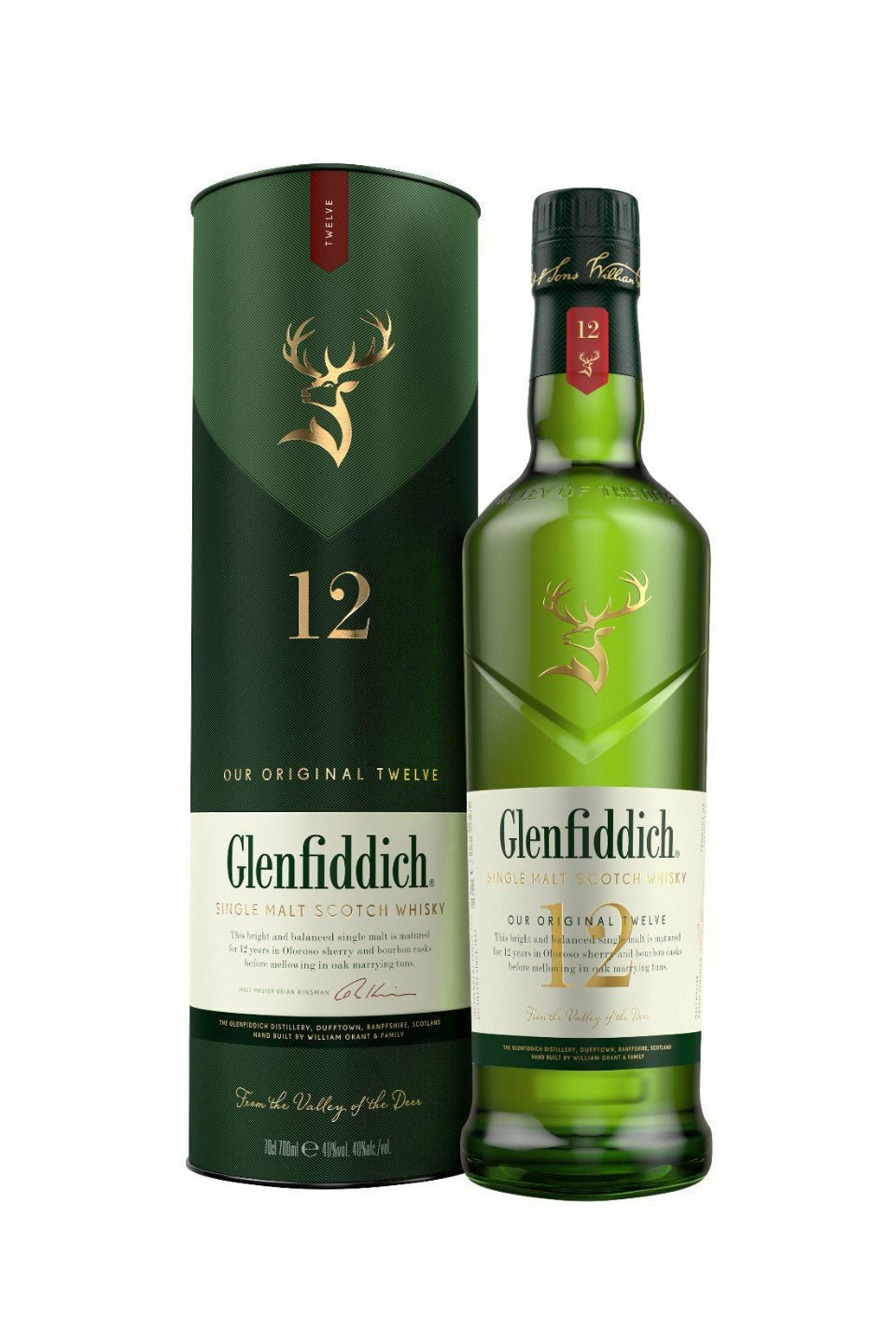 Glenfiddich 12 Year Old Single Malt Scotch Whisky (375ml) - francosliquorstore