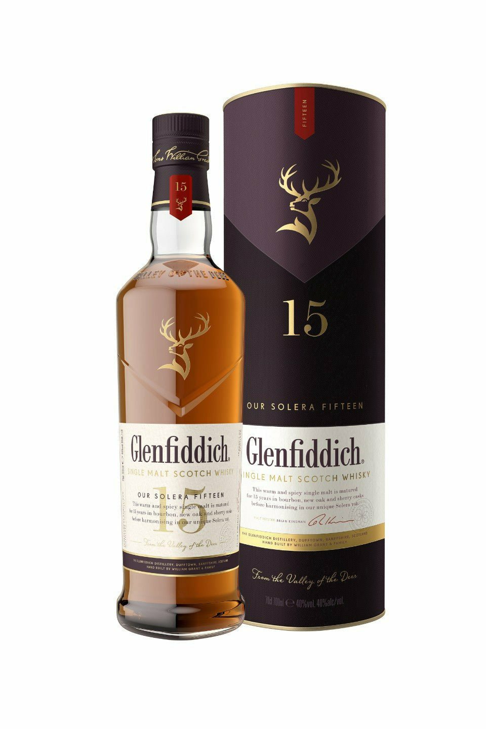 Glenfiddich 15 Year Old Single Malt Scotch Whisky - francosliquorstore