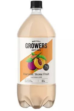 GROWERS HARVEST STONE FRUIT CIDER 2L - francosliquorstore