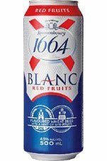 KRONENBOURG 1664 BLANC FRUITS ROUGES CAN - francosliquorstore