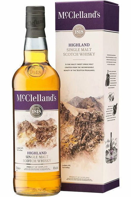 McClelland's Highland Single Malt Scotch Whisky - francosliquorstore