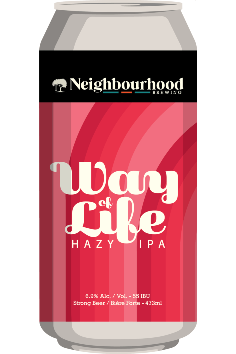 Neighbourhood Way of Life Hazy IPA 4 AL - francosliquorstore