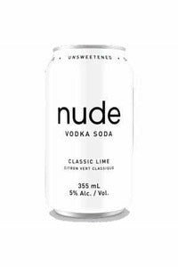 Nude Vodka Soda Classic Lime 6 AR - francosliquorstore