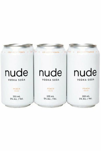 Nude Vodka Soda Peach 6 AR - francosliquorstore