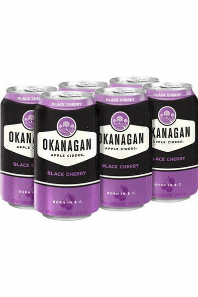 Okanagan Cider Black Cherry 6 AR - francosliquorstore