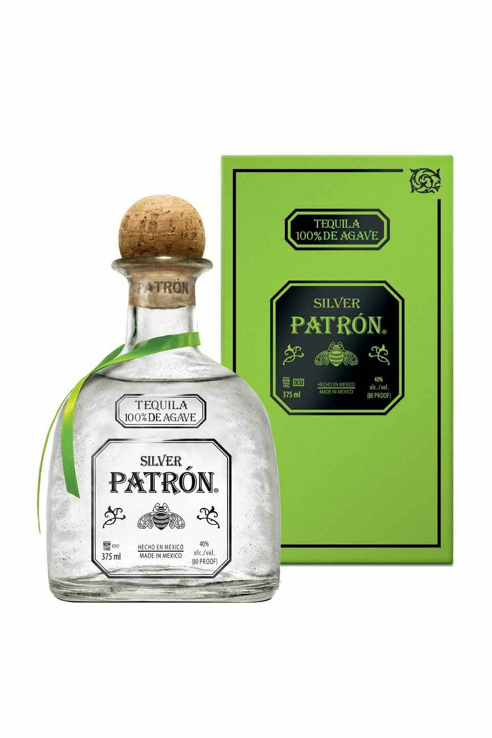 Patron Silver Tequila (375ml) - francosliquorstore