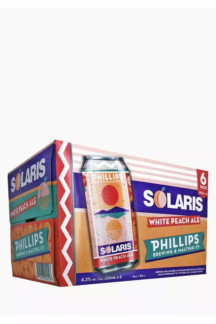 Phillips Solaris White Peach Ale 6 AR - francosliquorstore