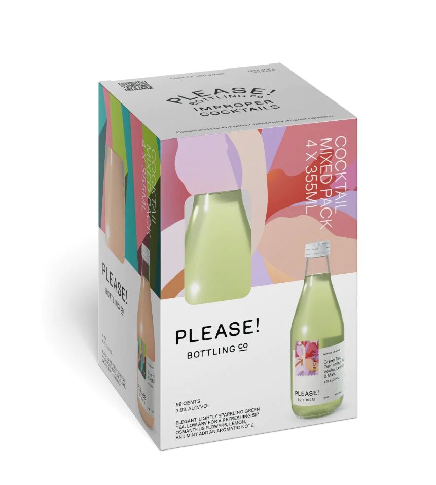 PLEASE BOTTLING CO - MIXER PACK 4 AR - francosliquorstore