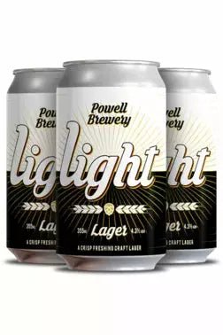 Powell Light Lager 4 AL - francosliquorstore