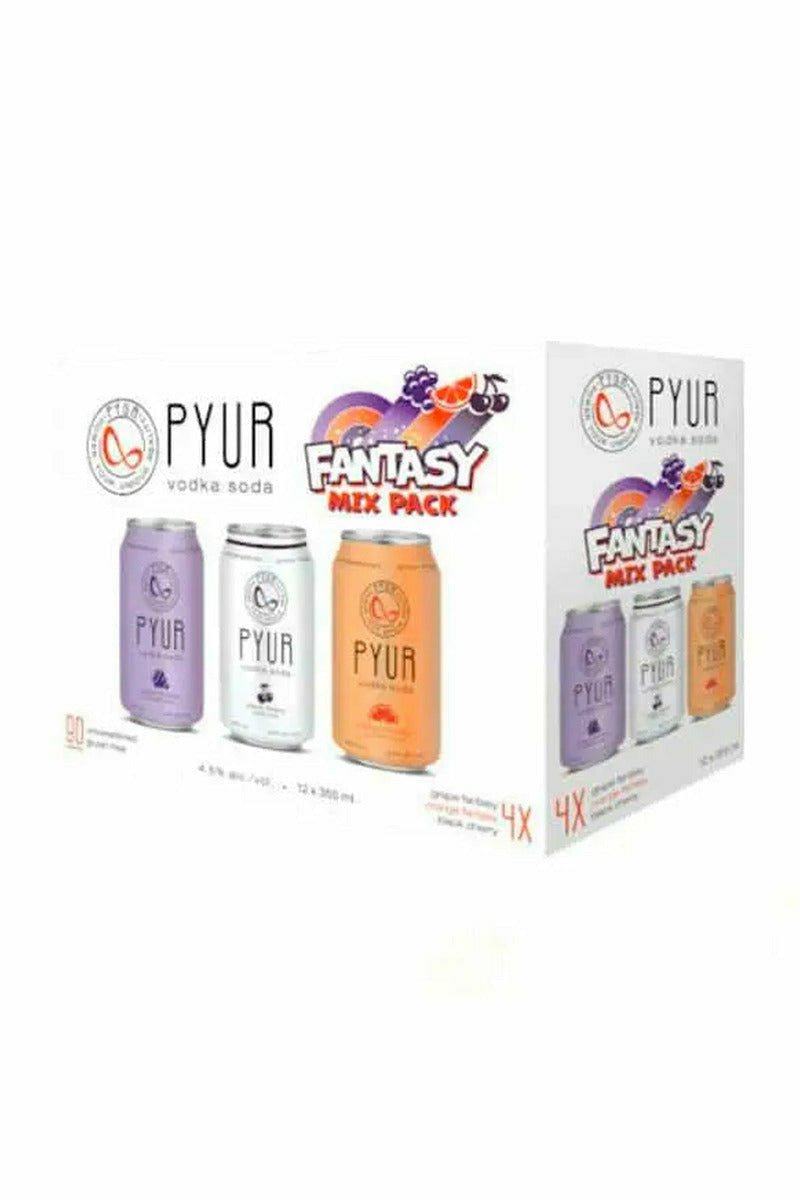Pyur Vodka Soda Fantasy Mixer 12 AR - francosliquorstore