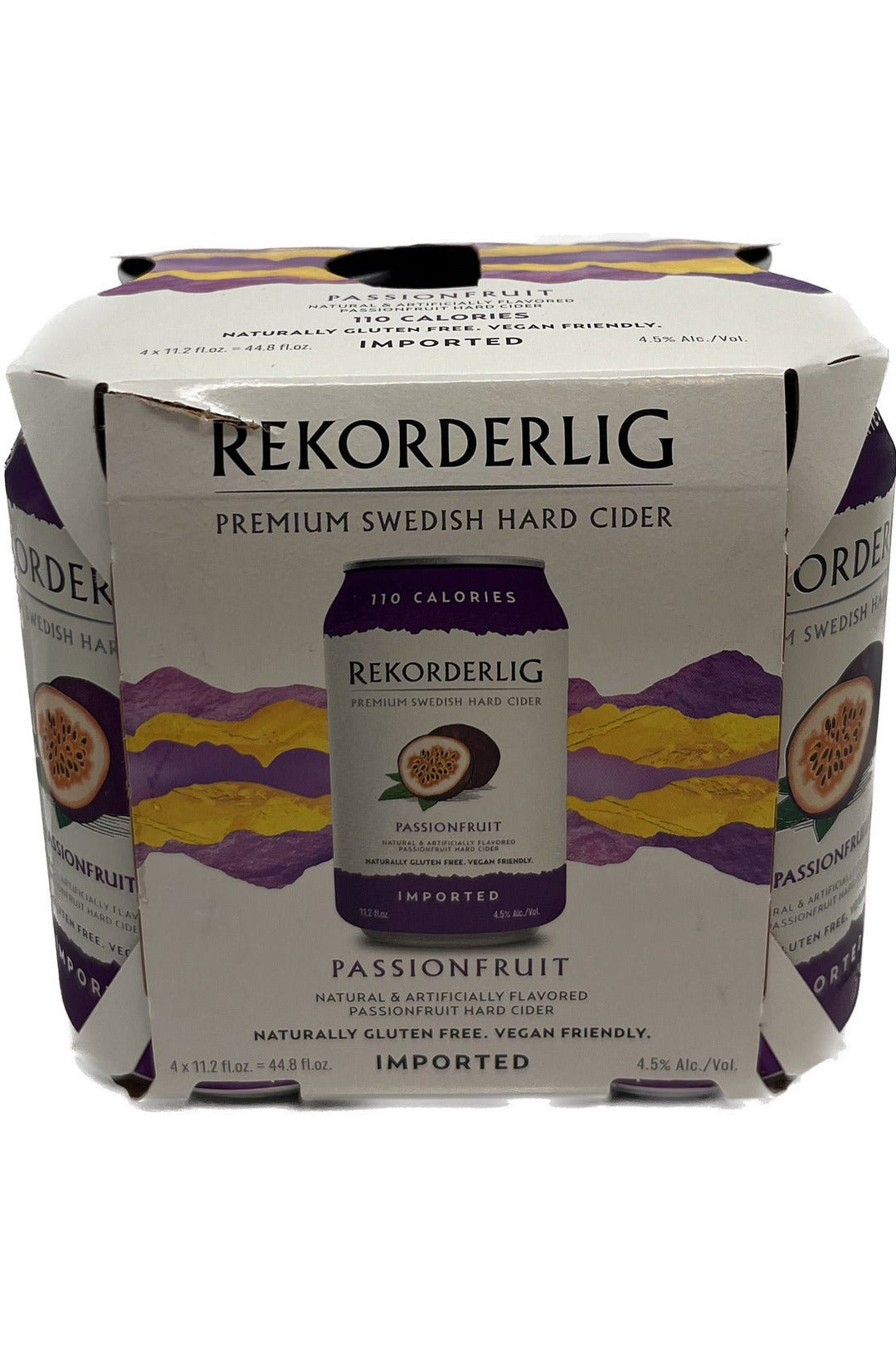 REKORDERLIG - PASSIONFRUIT HARD CIDER 4 AR - francosliquorstore