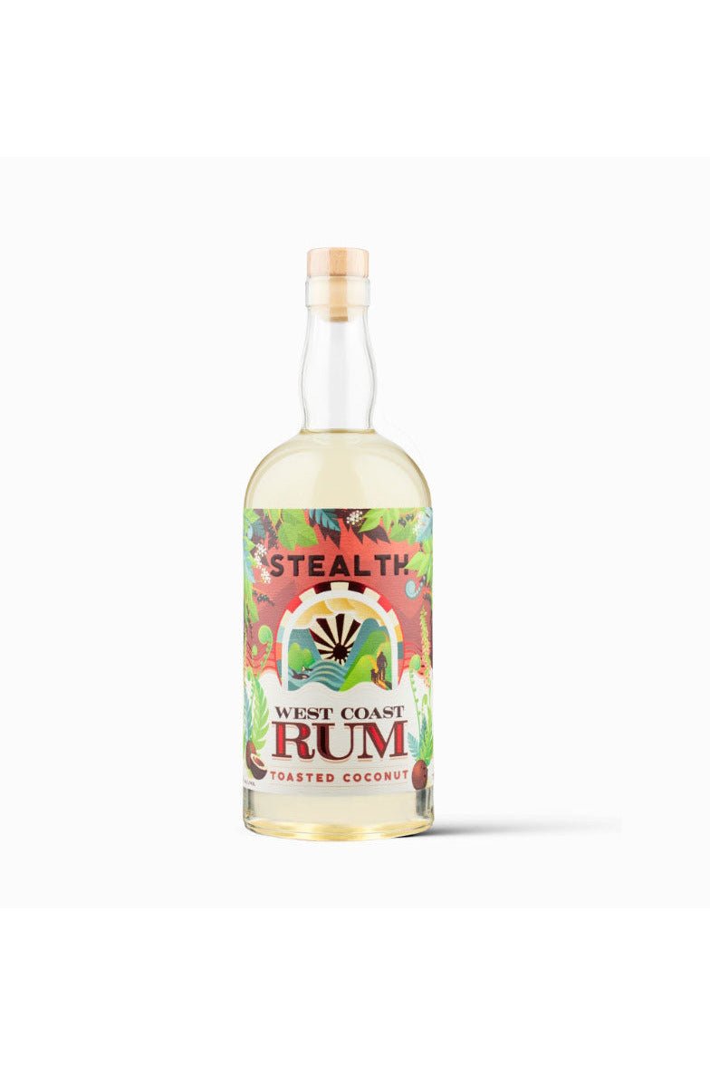 Stealth Distillers West Coast Rum Toasted Coconut - francosliquorstore