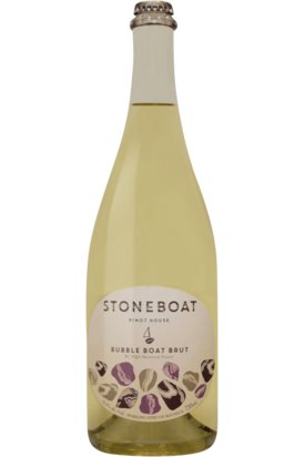 STONEBOAT VINEYARDS - BUBBLE BOAT BRUT - francosliquorstore