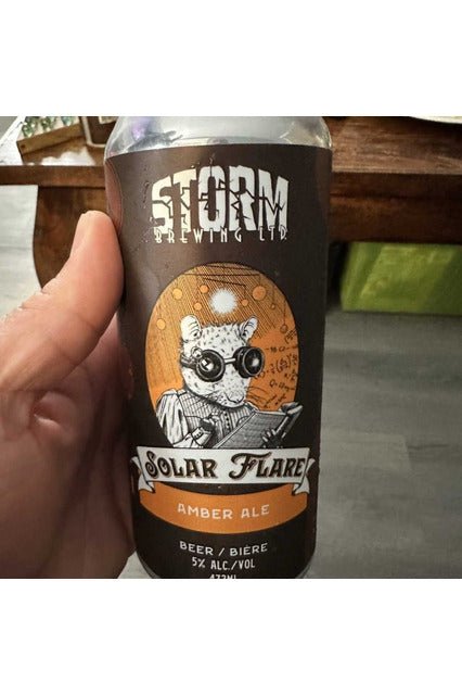 Storm Brewing Solar Flare Amber Ale 4 AR - francosliquorstore