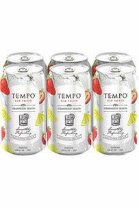 TEMPO GIN STRAWBERRY LEMON 6 AR - francosliquorstore