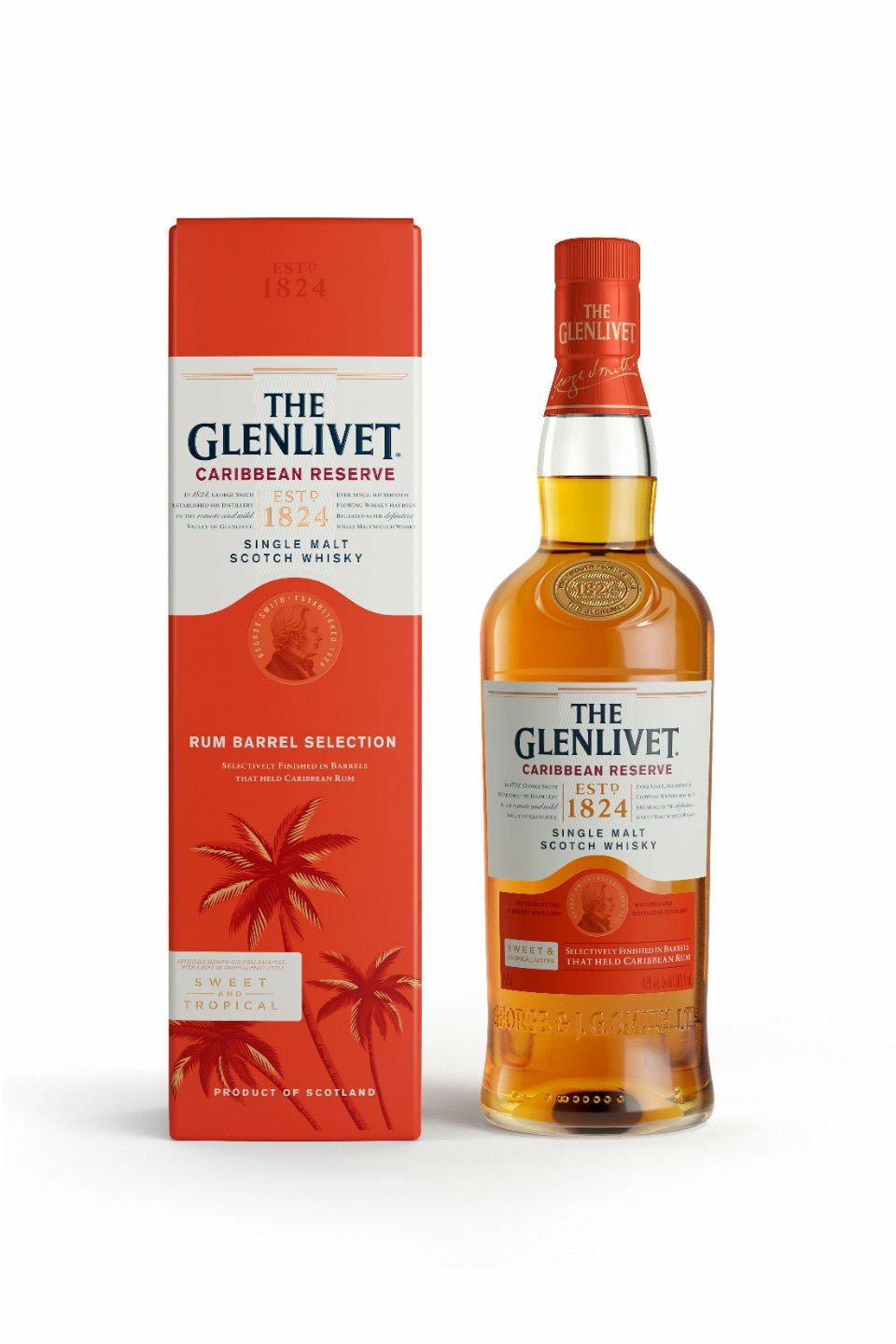 The Glenlivet Caribbean Reserve Single Malt Scotch - francosliquorstore