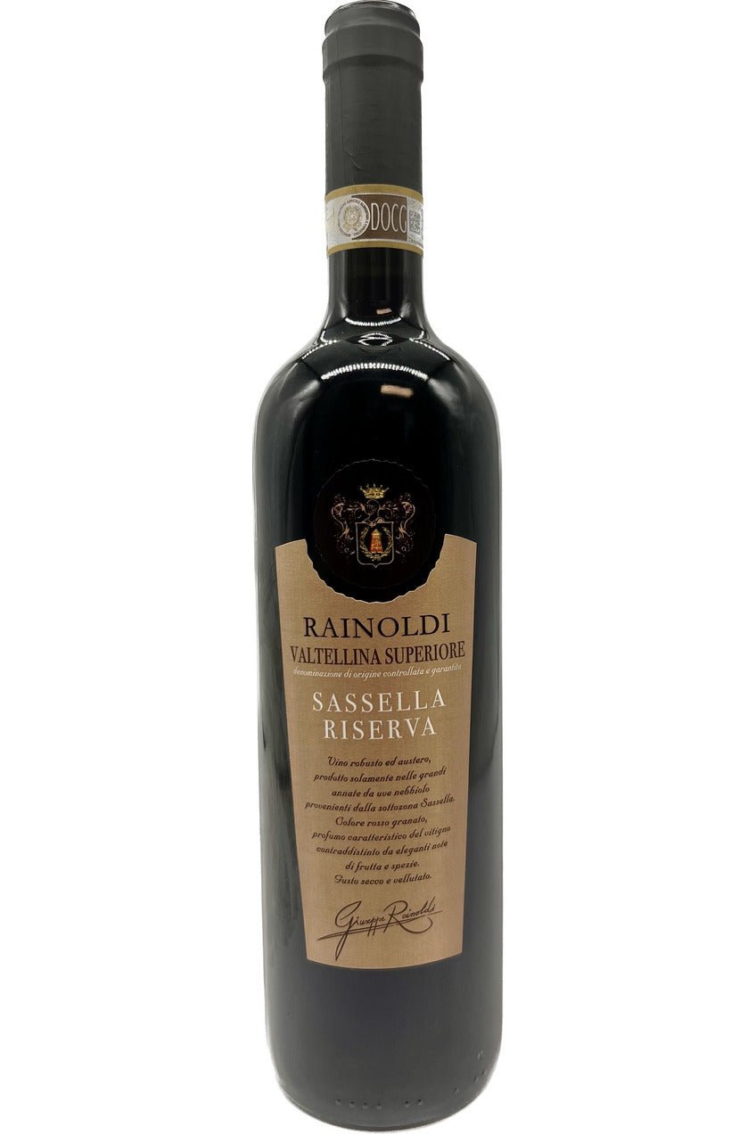 VALTELLINA SUPERIORE SASSELLA RESERVA - RAINOLDI 2013 - francosliquorstore